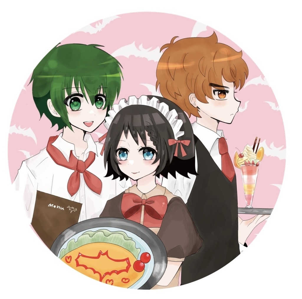 チョコサンド缶バッジ