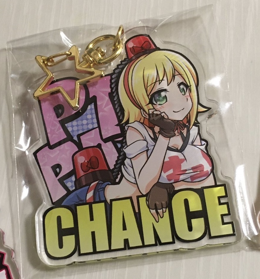 パトパトチャンスアクリルキーホルダー