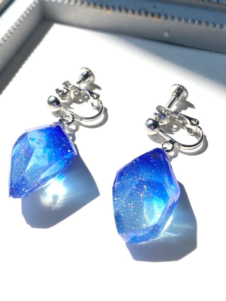 真夜中のシャーベット ピアス/イヤリング