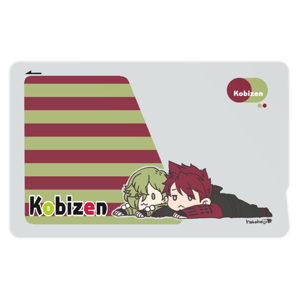 だるだる古備前ICカードステッカー
