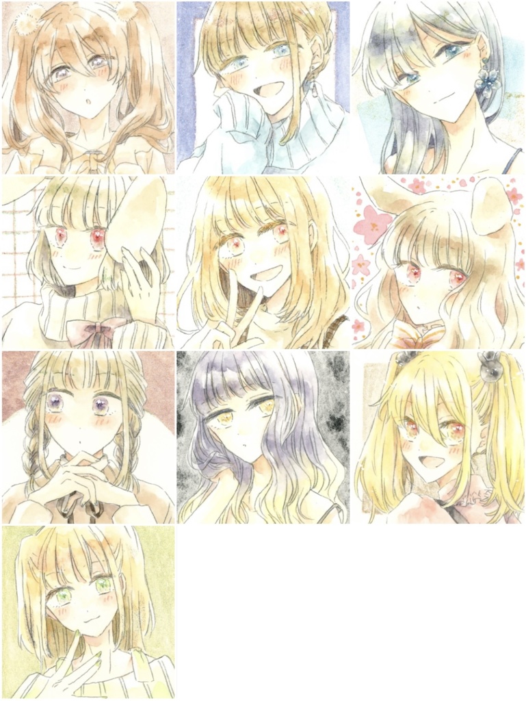 【創作】ミニ原画4