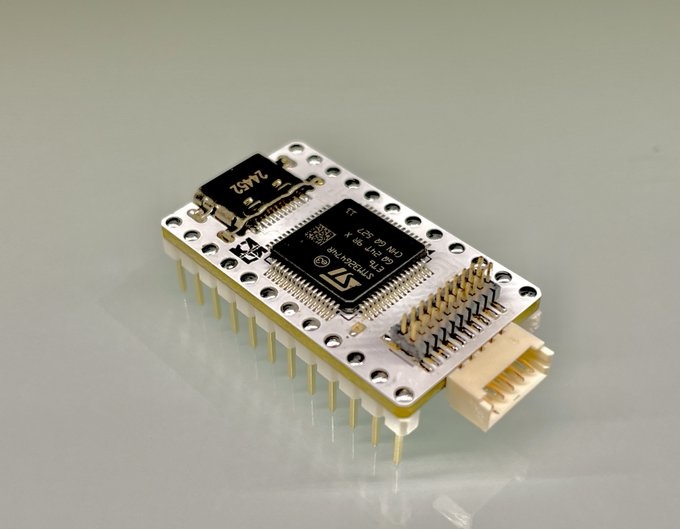 【受注生産】自作キーボード用マイコンモジュール SM-MCBG474(STM32G4マイコン搭載)