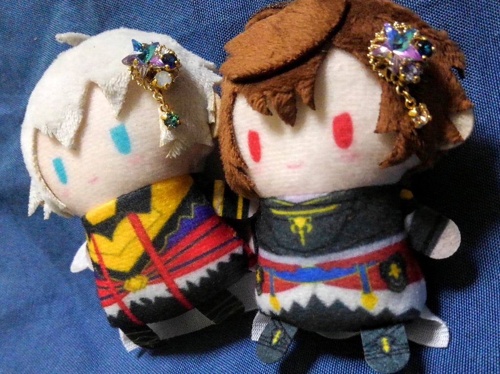 もち・ぬい用髪飾り(星)