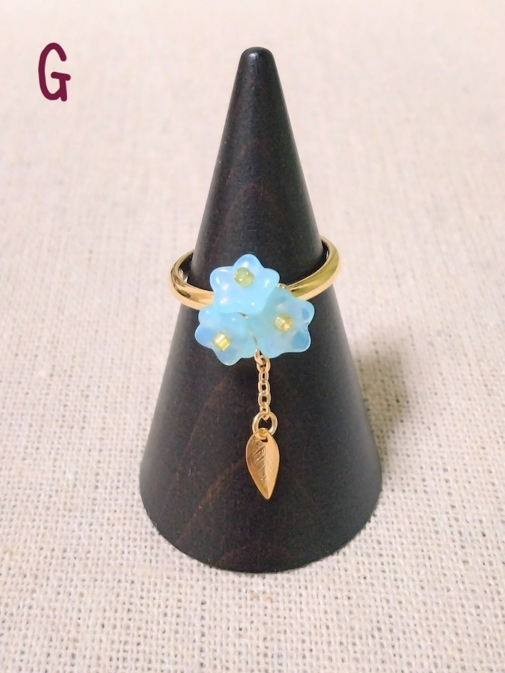 【artevarie104】小花のリング