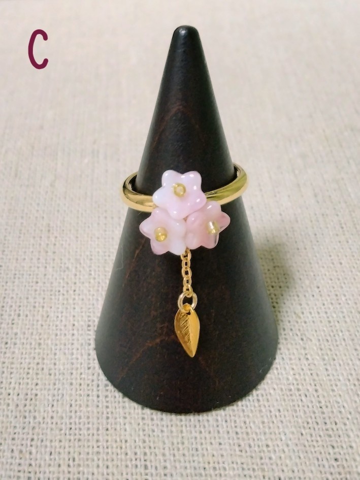 【artevarie104】小花のリング