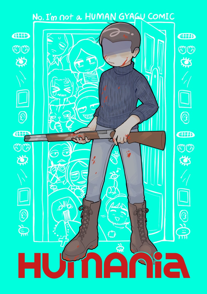 No, I'm not a Human フルカラーギャグマンガ HUMANia