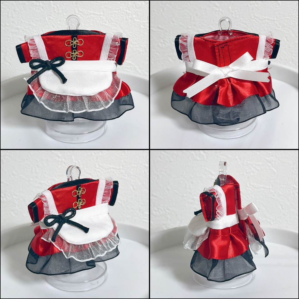 【10cmぬい】紅灯楼のチャイナメイドセット