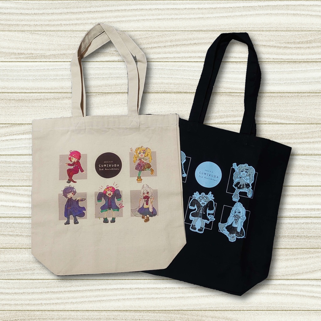 【住みクラ】2周年トートバッグ