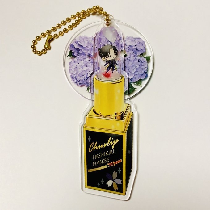 花の環アクキー 紫陽花・薔薇各11色(送料込)