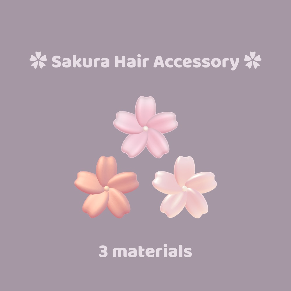 【~3/6無料】 ❀ Sakura Hair Accessory ❀