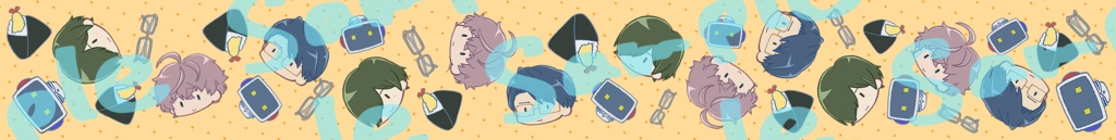 お弁当・手帳バンド & メガネ拭きセット