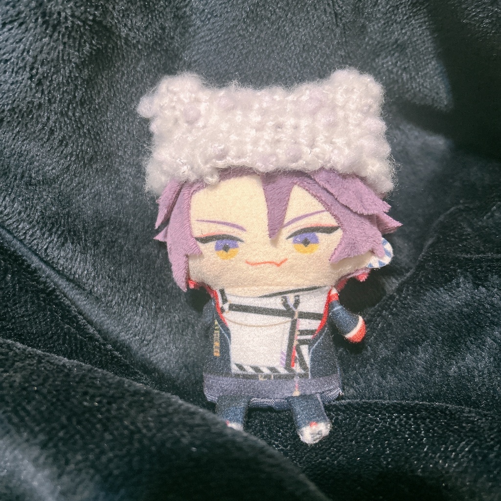 ふわふわ毛玉ぼうし