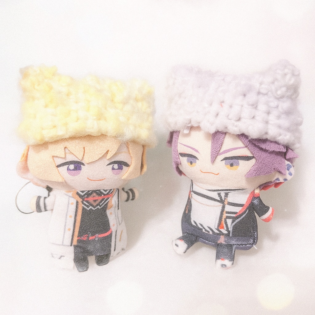 ふわふわ毛玉ぼうし