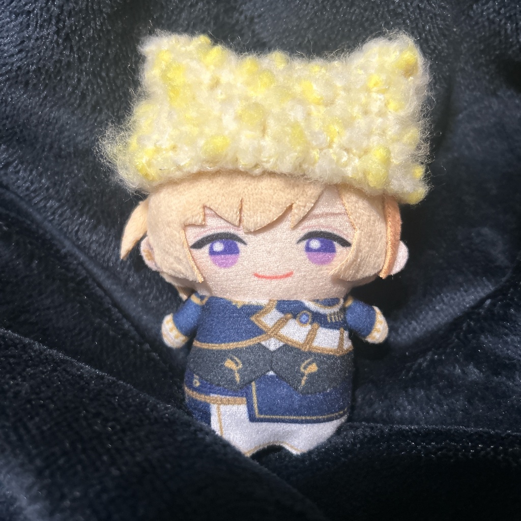 ふわふわ毛玉ぼうし