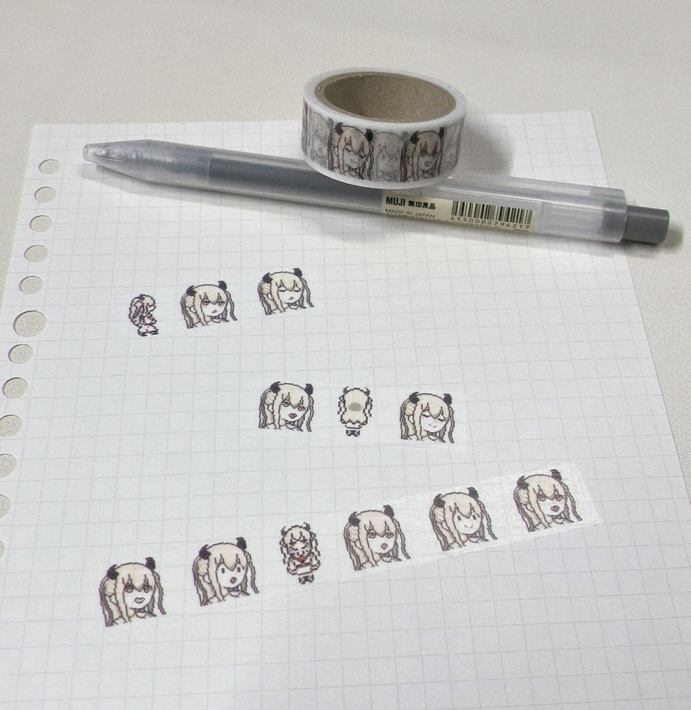 【受付終了】緋月かのん2024クリスマス限定♡ポストカード&マスキングテープ