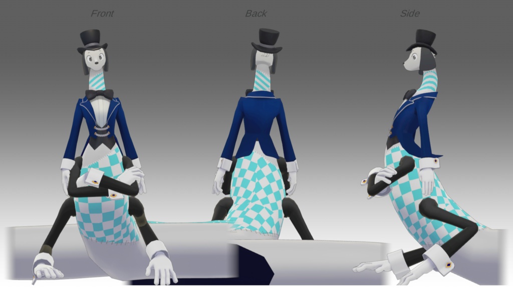 Yuvha/ユハ【オリジナル3Dモデル】