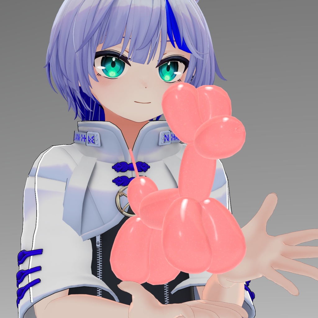 【VRCアバター用ギミック】動き出す!バルーンドッグ!