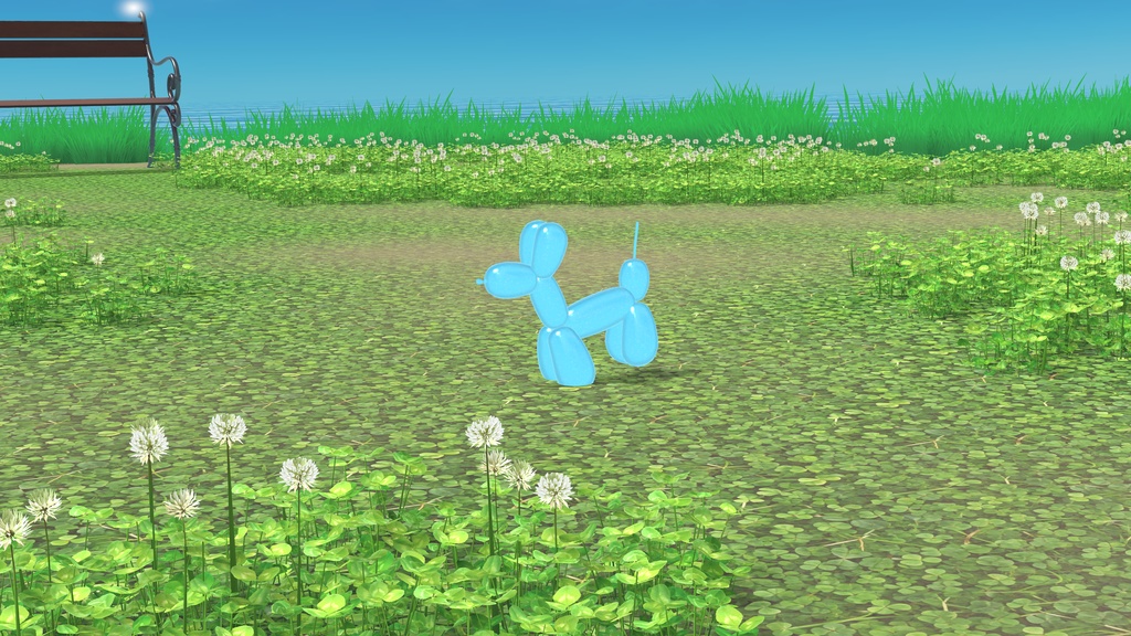 【VRCアバター用ギミック】動き出す!バルーンドッグ!