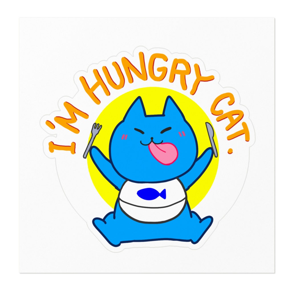 ハングリーキャット ステッカー