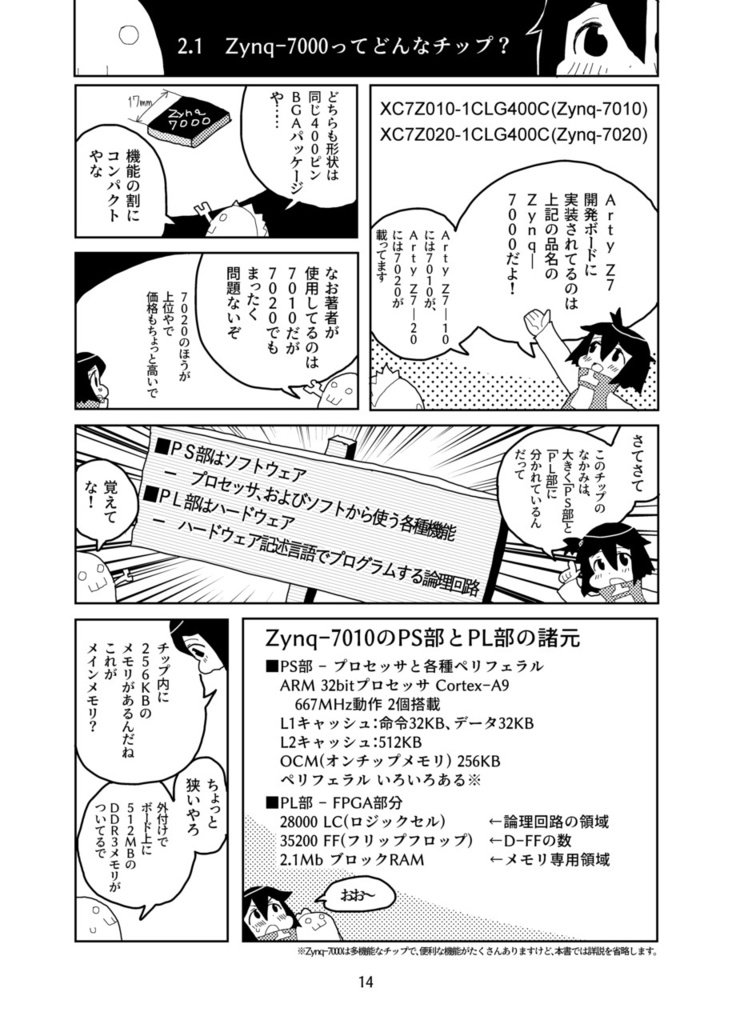マンガで読む Arty Z7+Vivado+Vitis 最初の一歩【ダウンロード版】