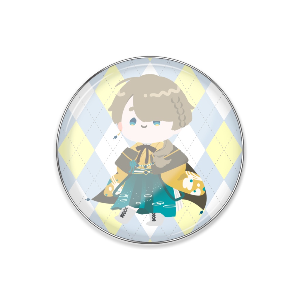 ﾁﾋﾞｶﾅﾒ - ピンバッジ【Half Anniversary】