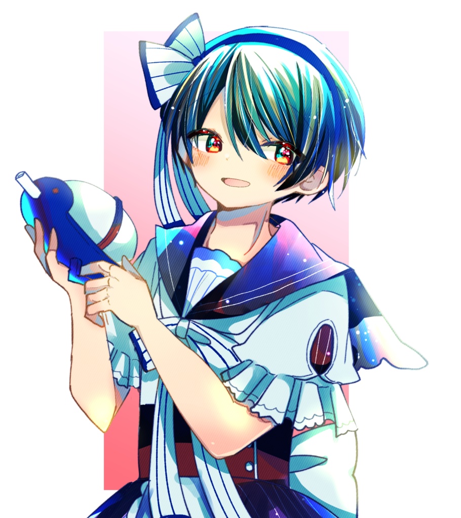 Q×Q/夏のアクリルキーホルダー