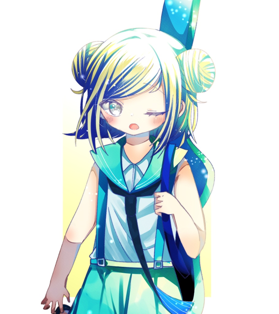 Q×Q/夏のアクリルキーホルダー