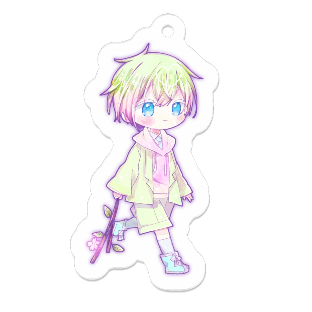 Q×Q/アクリルキーホルダーⅡ