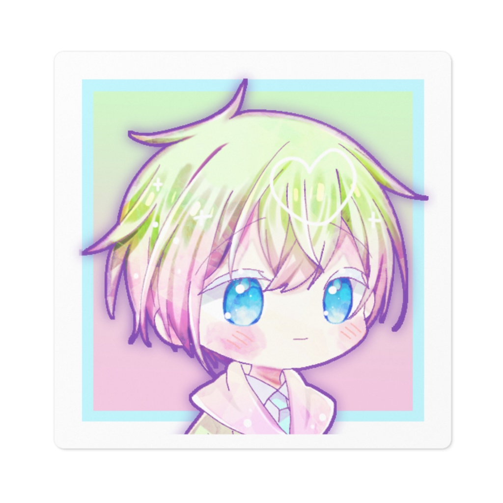 ロゴステッカー/Q×Qキャラステッカー