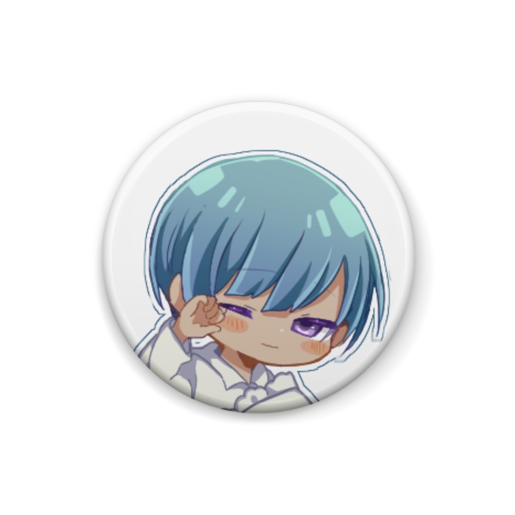 Q×Q&Dメ缶バッジ/ロゴ缶バッジ(ミニミニサイズ)