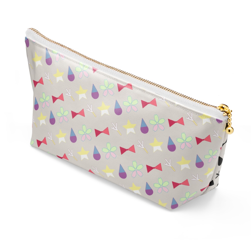 Q×Qモチーフ(&イラスト)ポーチ/Dメロゴポーチ