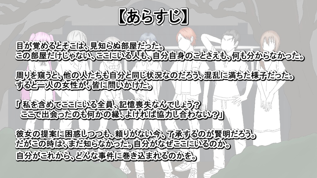 忘却館の謎【マーダーミステリー】