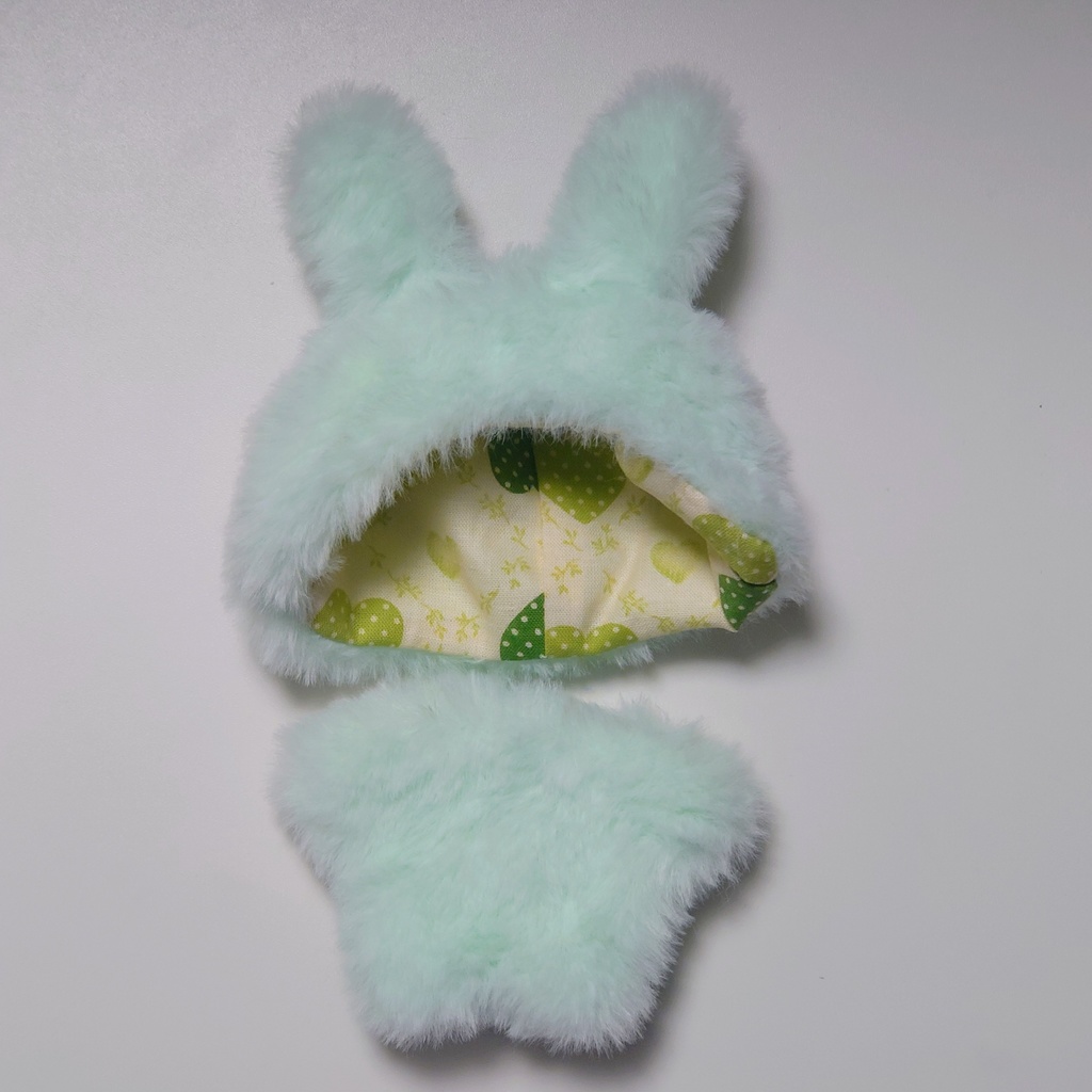 NEW うさぎ 服 10㎝ぬい用
