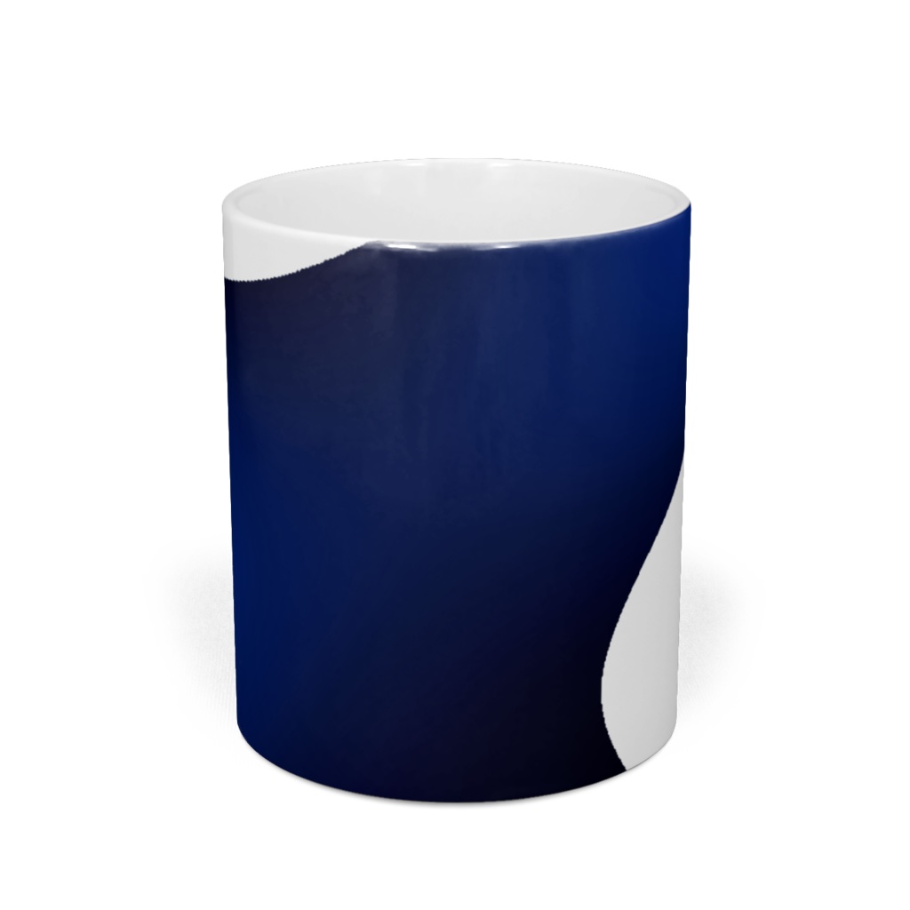 「珈琲 100」※青・白