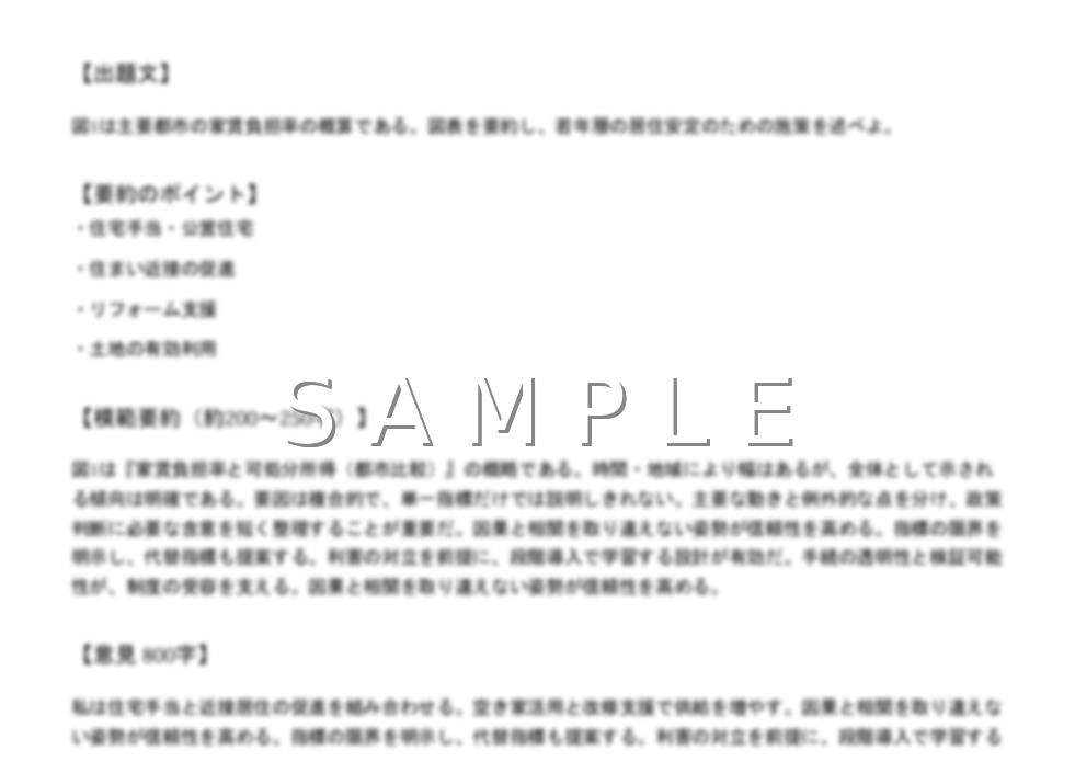 資料読解・要約セット|図表つき 15題(SDGs題あり)
