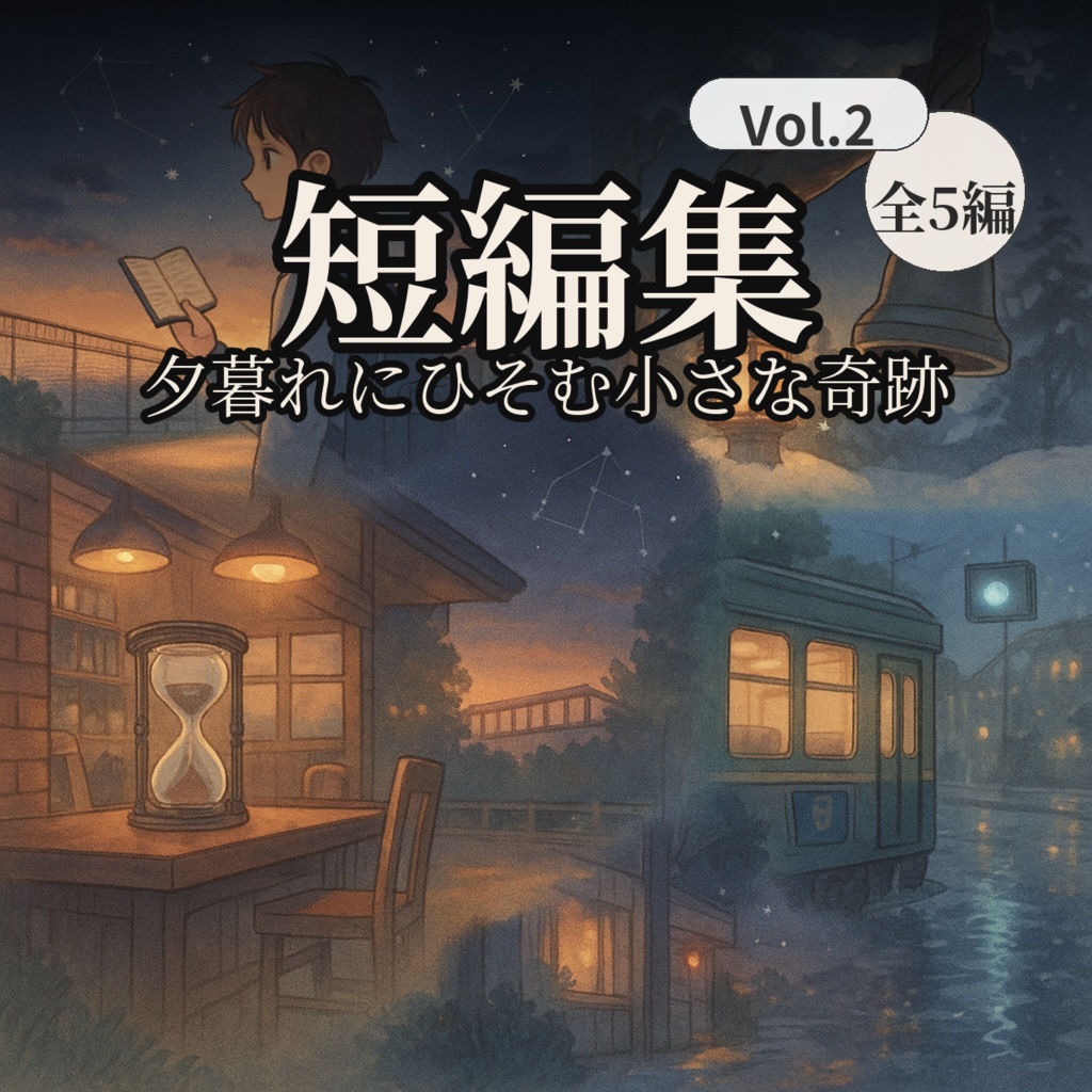 日常とささやかな不思議 短編集 Vol.2 (全5編・PDF/個別同梱)