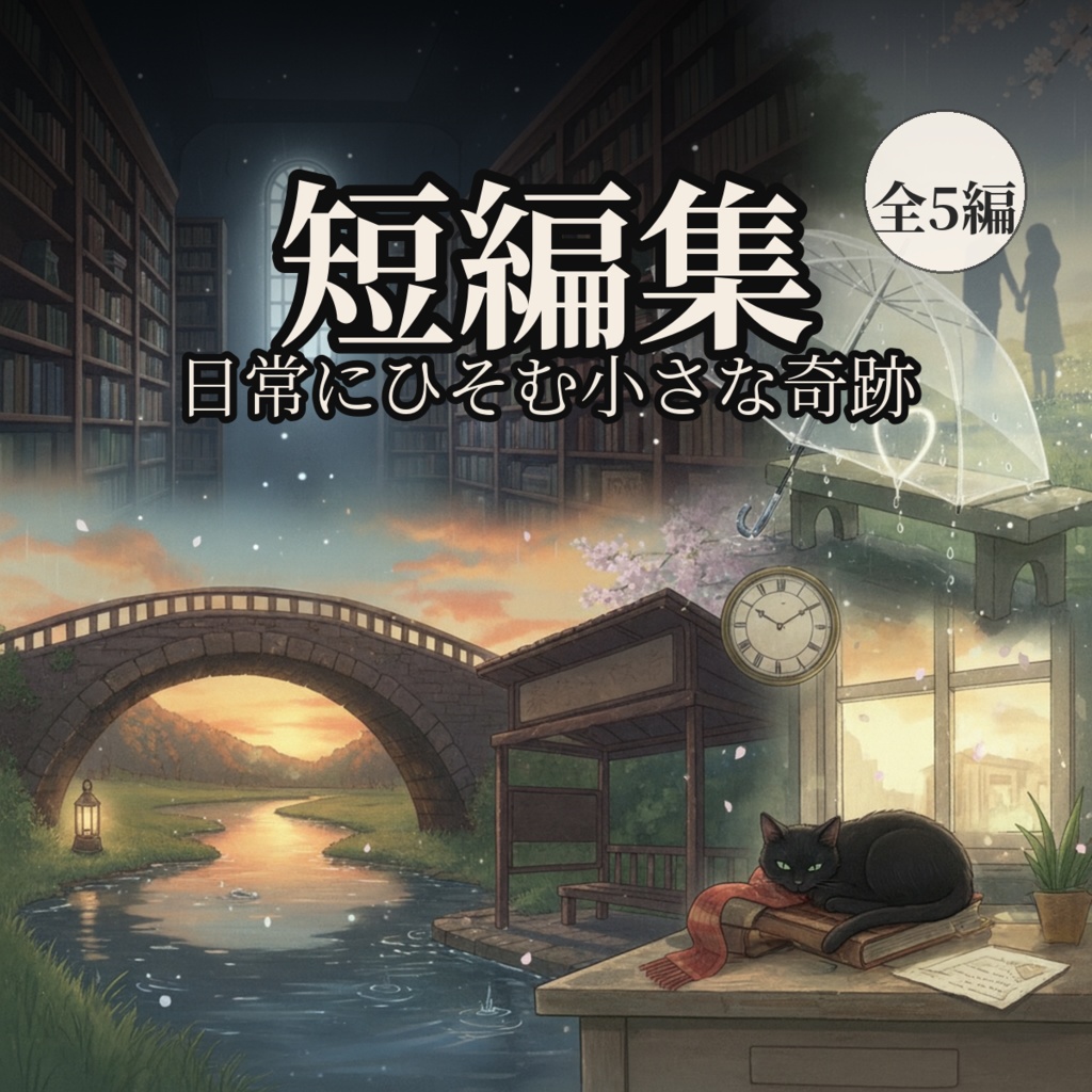 日常とささやかな不思議 〈短編集 /全5編・PDF〉