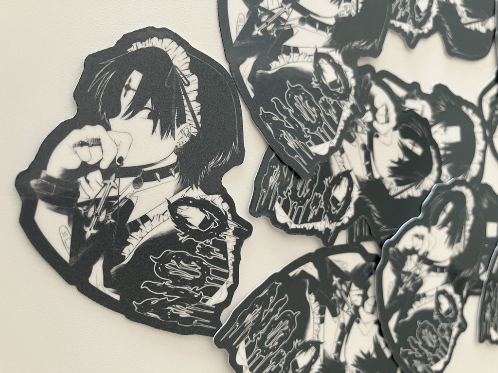 メイドステッカー（2種セット）