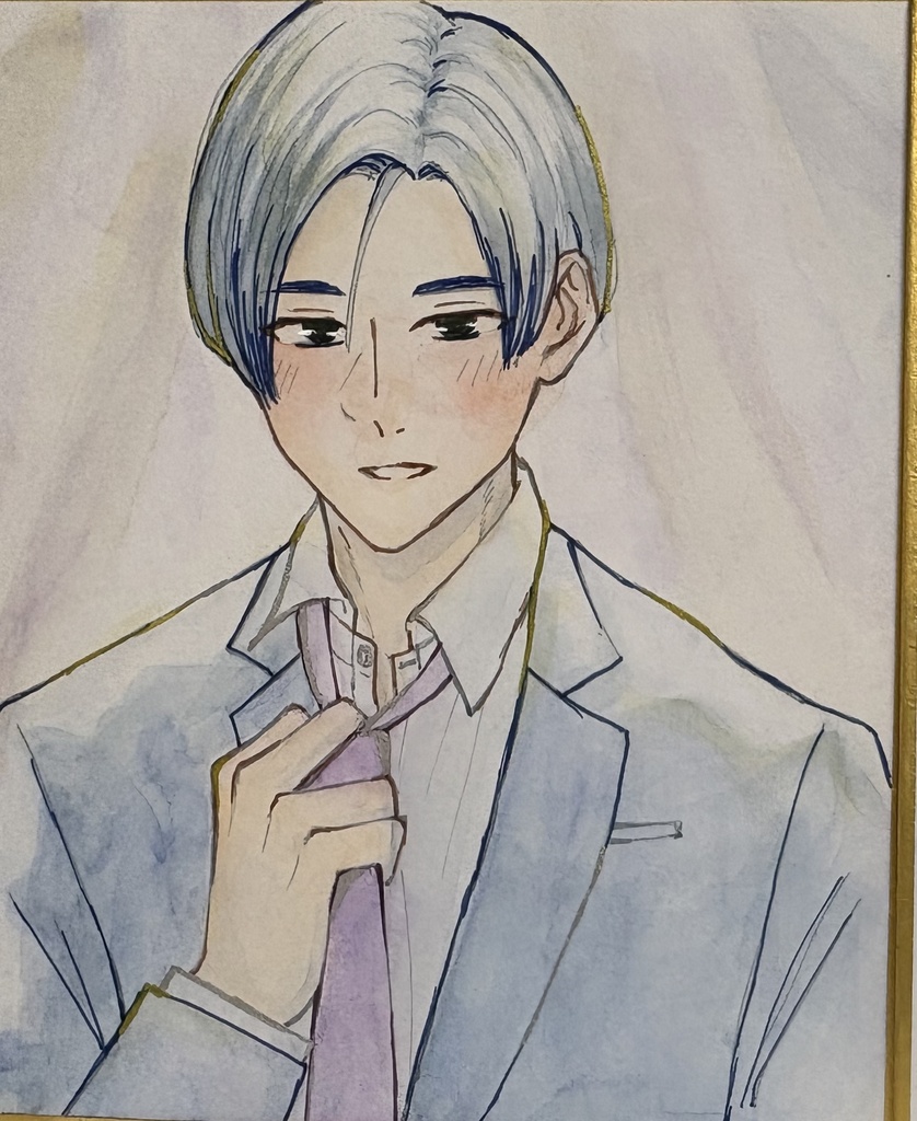 ミニ色紙凛太郎