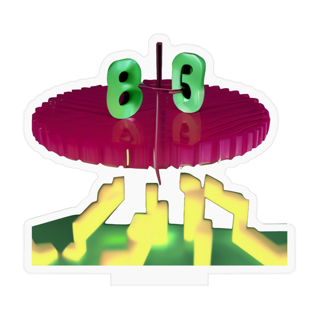 3Dアイコン アクリルスタンド