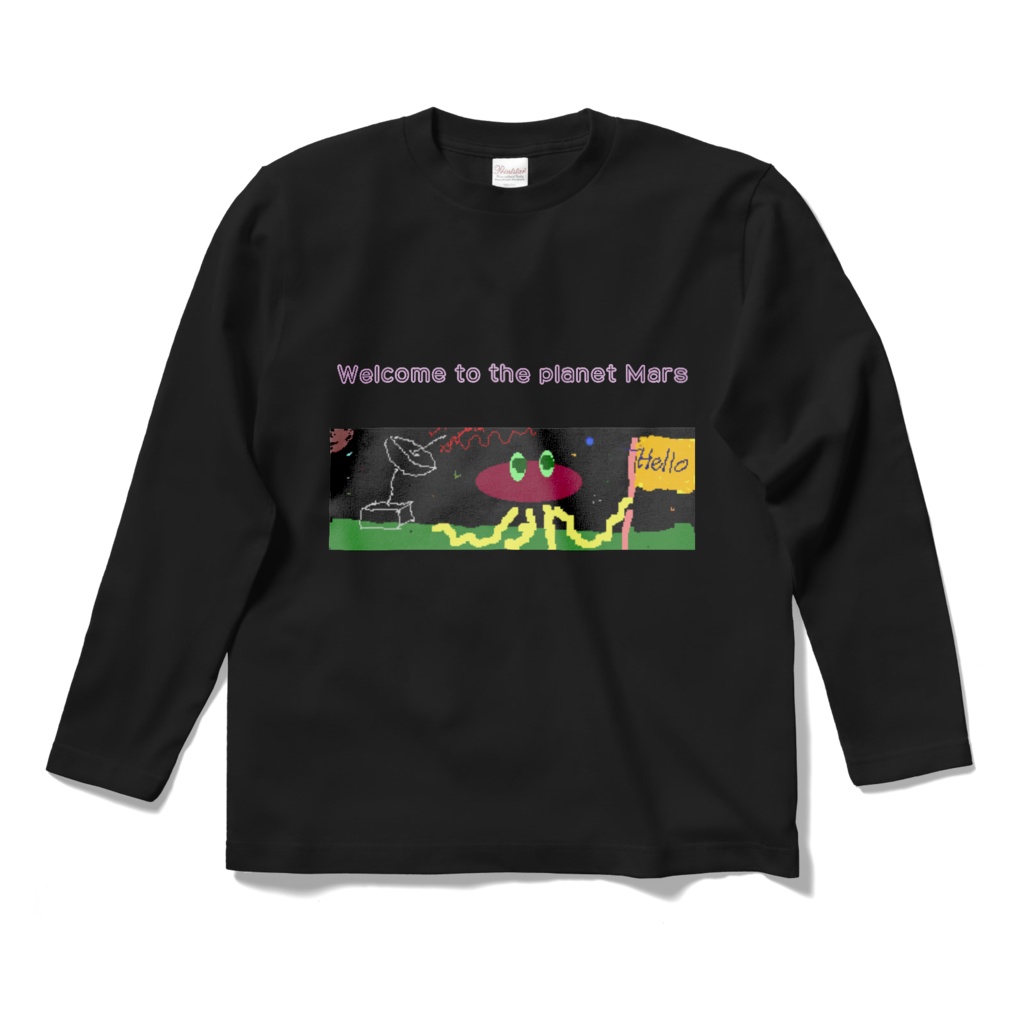 ホームページ画像 長袖Tシャツ（黒のみ）