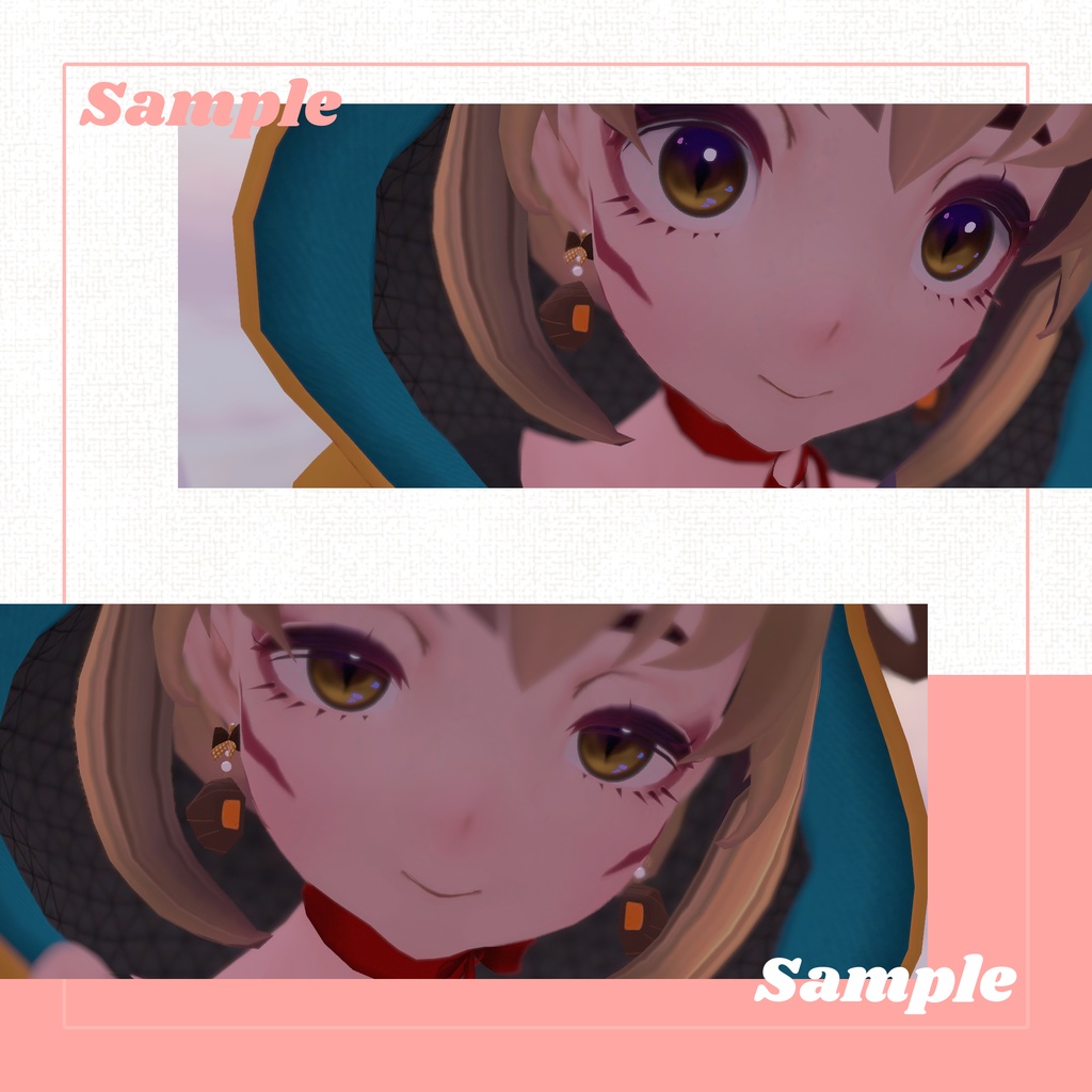 【バレンタイン】チョコレートイヤリング【VRC向け】