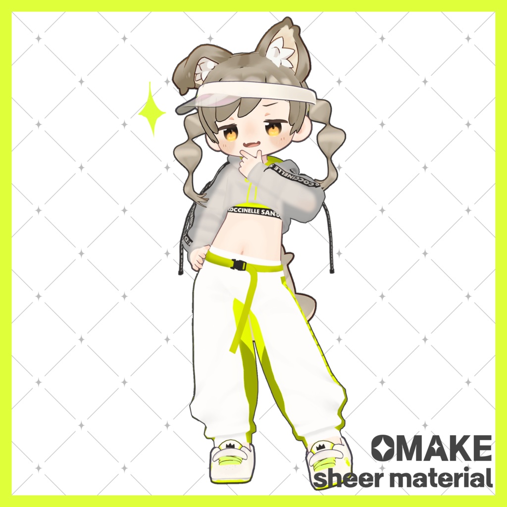 【VRC向け】まめひなダンスウェア【まめひなた】