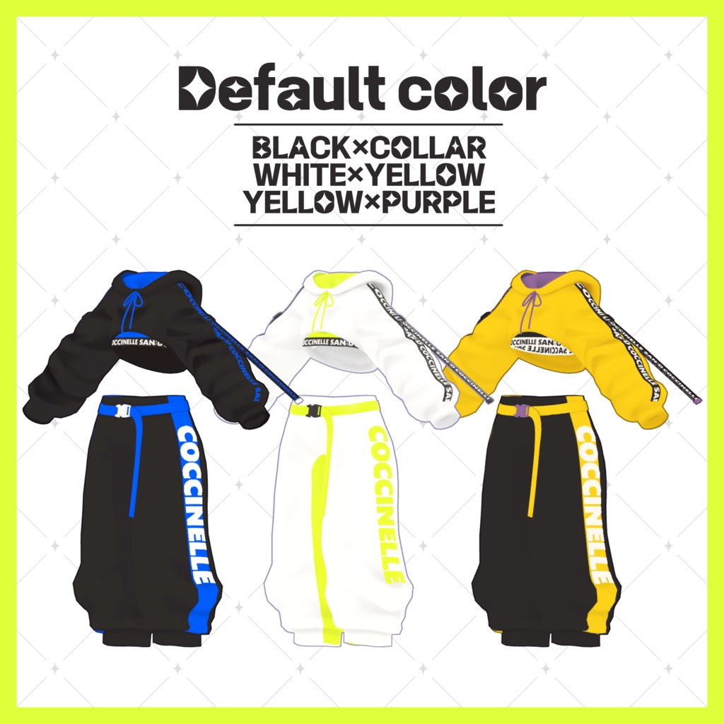 【VRC向け】まめひなダンスウェア【まめひなた】