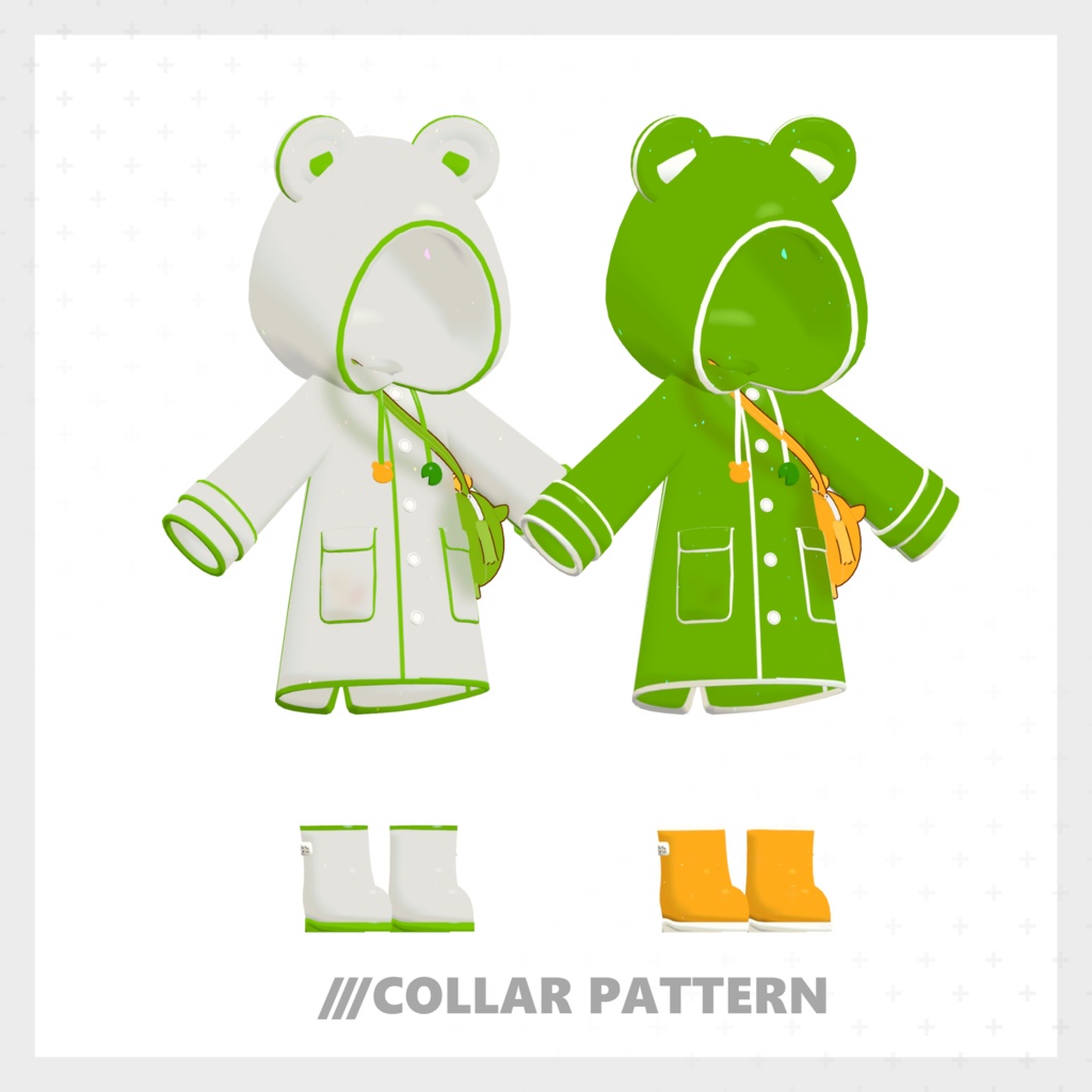 【VRC向け】まめひなケロカッパ【まめひなた】