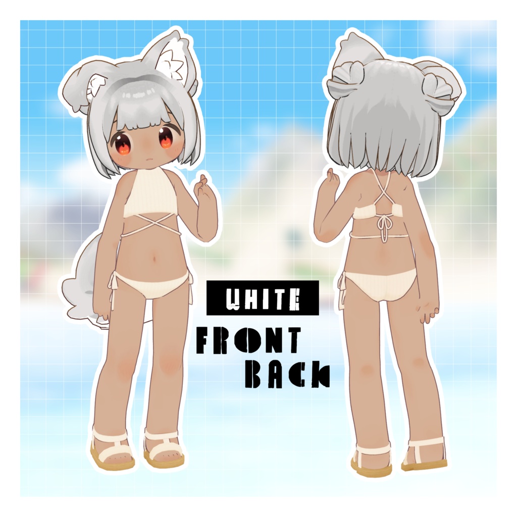 【VRC向け】MAMESWIM【まめひなた】