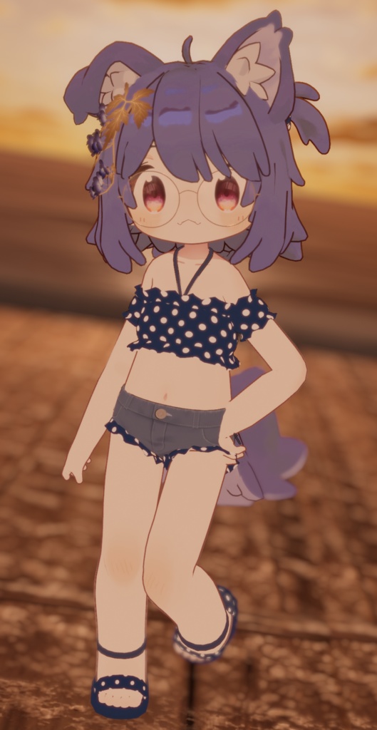 【VRC向け】MAMESWIM【まめひなた】