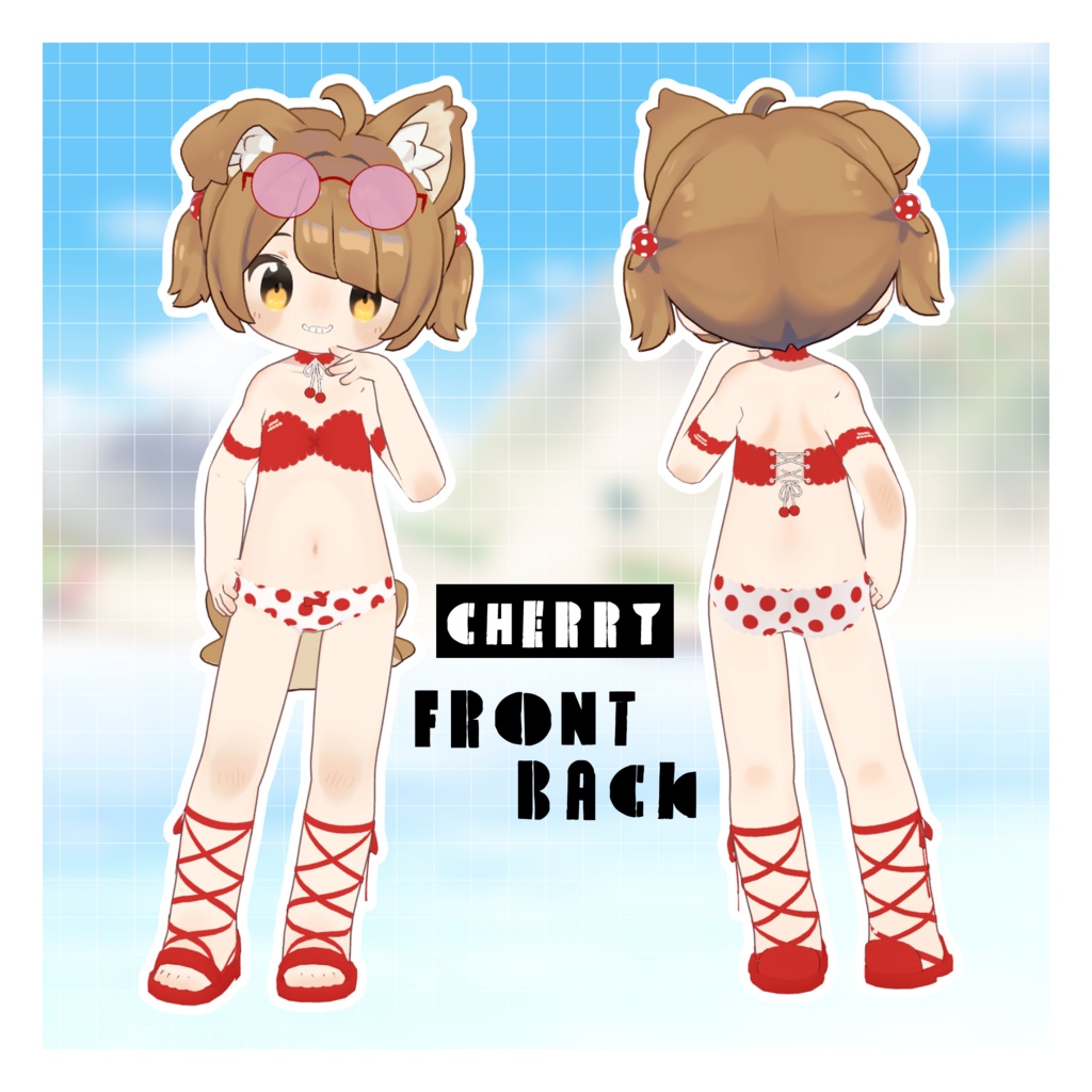 【VRC向け】MAMESWIM【まめひなた】