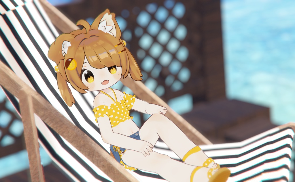 【VRC向け】MAMESWIM【まめひなた】