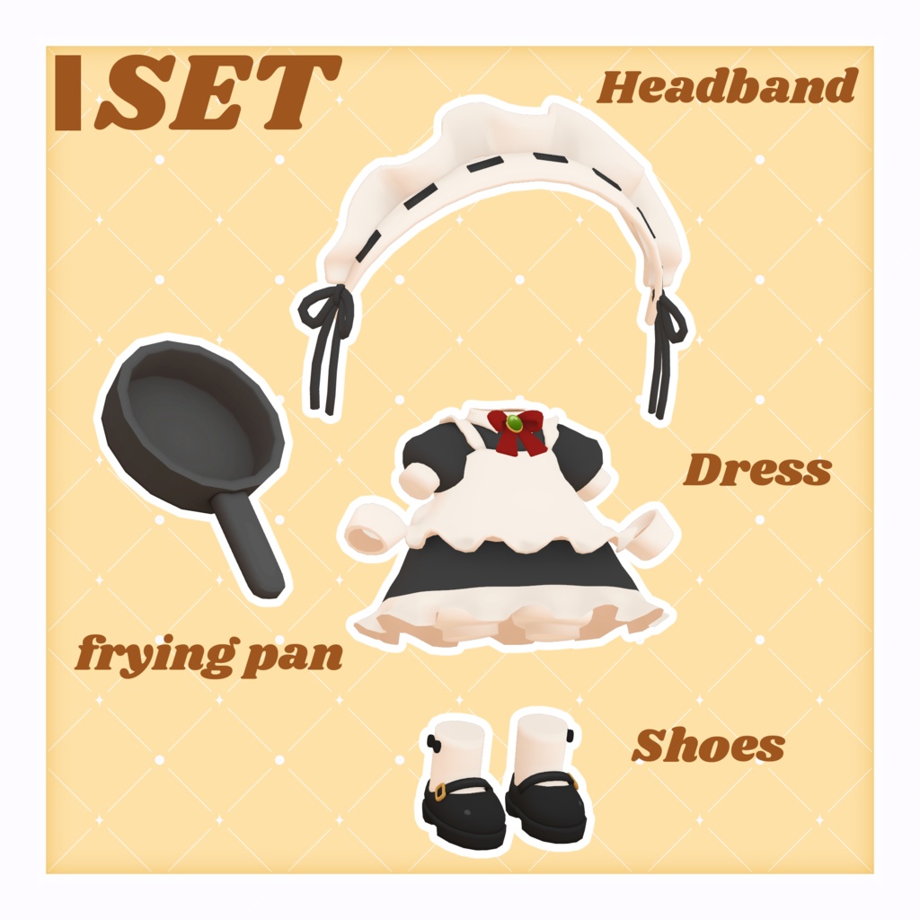 【VRC向け】minimaid【ちまこぞく専用】